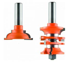 Комплект фрез для дверной обвязки (48-60 мм; R 8 мм; хвостовик 12 мм) CMT 955.806.11 