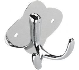 Двойной крючок SonWelle бабочка, нержавеющая сталь, хром 542-009 