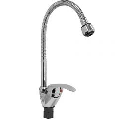 Смеситель для кухни ROEGEN 40 мм, на гайке, с гибким изливом RC014D 