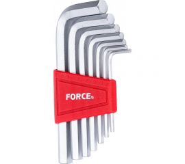 Набор Г-образных шестигранных ключей FORCE 7 предметов 5072 