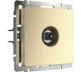 ТВ-розетка WERKEL оконечная шампань рифленый W1183010 a051427 