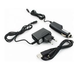 Набор зарядных устройств Gembird с Micro-USB разъемом 110/220V-5V и 12VDC-5V, черный MP3A-CAR-KIT1 