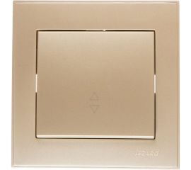 Проходной выключатель LEZARD RAIN жемчужно-белый металлик 703-3030-105 