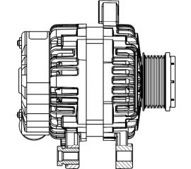 Генератор для автомобилей Great Wall Hover H6 1.5T 105A StartVOLT LG 3001 