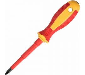 Крестовая диэлектрическая отвертка Ladina GREPP PH1х80 мм, CrV, двухкомпонентная рукоятка 202-031 