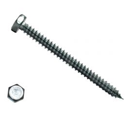 Шуруп с шестигранной головкой КРЕП-КОМП DIN 7976, 5,5x19 50 шт. шш5519мф 