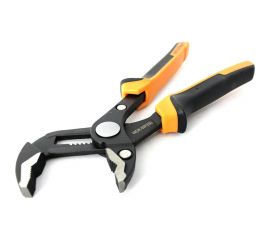 Переставные клещи WIEDERKRAFT c двухкомпонентной рукоятью, 250 мм, рабочий диапазон 0-42 мм WDK-WP250 