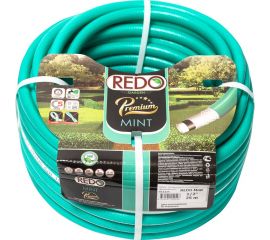 Поливочный армированный шланг REDO Premium Mint пятислойный, 1/2"", 25 м 611225 