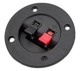 Прищепка аудио Pro Legend двойная круглая, 75 мм, пластик на корпус PL2252 