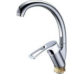 Смеситель для умывальника G-lauf с повортным изливом 360 градусов, xром, серия Solone KAK4-A181 