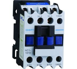 Контактор CHINT NC1-1810 18А 24В/АС3 1НО 50Гц (R) 221551 