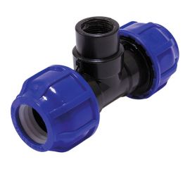 Тройник внутренняя резьба CN-TB ПНД 25х1/2"х25 TEBO 017031203 