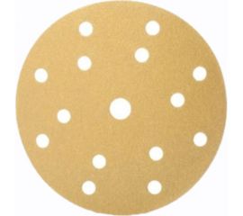 Диск шлифовальный перфорированный с липучкой (5 шт; 150 мм; Р240; 15 отв.) Abraforce 90364 
