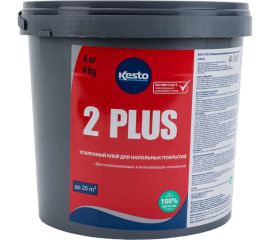 Универсальный клей для напольных покрытий Kesto 2 Plus 4 кг T6529.303K. 