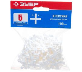 Крестики для кафеля Зубр 5 мм 100 шт. 33811-5 