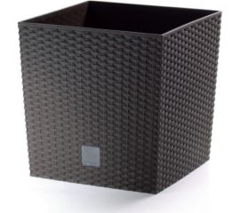 Кашпо для цветов Prosperplast RATO LOW венге 2 предмета 11 и 15.8л DRTS265L-440U 