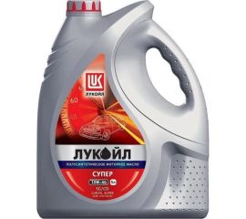 Полусинтетическое масло Лукойл СУПЕР SAE 10W-40, API SG/CD 5л 19193 