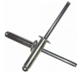 Вытяжная заклепка Bohrer 5,0x14 нерж. сталь А2, 500 шт. DIN7337-А2-5,0/14-500 
