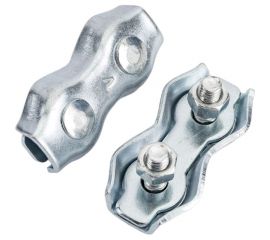 Канатный зажим КРЕП-КОМП двойной Duplex 4мм 5шт зд4мф 