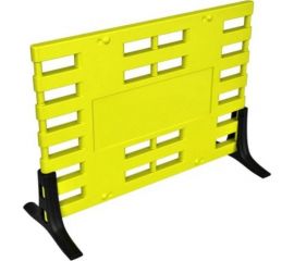 Барьерное ограждение с пластиковыми опорами Экопром ARGO желтый 330.0000.301.1 