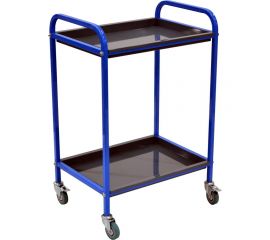 Тележка для инструментов Zatesov две полки, открытая TT-02-BLUE 