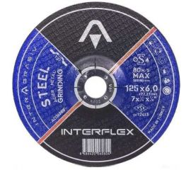Круг зачистной по металлу 125х6х22.23 мм Interflex 4687202817863 
