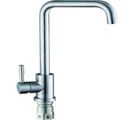 Смеситель для кухни G-lauf с поворотным изливом, нержавеющая сталь ZAP4-B090 