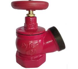 Пожарный клапан Апогей КПЧ 50-1 чугунный, 125 град., муфта-цапка, ВР/НР 110021 