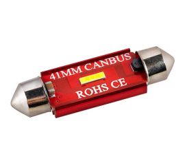 Автолампа SKYWAY диод, T11 (C5W), 12-24 В, 1 SMD диод, 1-конт., 41 мм S08202071 