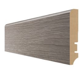 Плинтус Aktuell Design (16x81x2400 мм; МДФ; Дуб европейский серый) Hannahholz AD 81402.08 