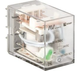 Промежуточное реле EKF RPA 22/4 5A 24В DC AVERES (20 шт.) rpa-22-4-24DC 
