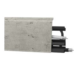 Плинтус Arbiton Indo 133 Оксфорд, 2500x70x26 мм 203389 