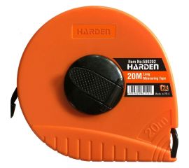 Геодезическая рулетка HARDEN с фибергласовой лентой и закрытым корпусом, 20м. 580202 