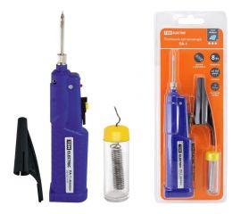 Автономный паяльник TDM ПА-1, батареи типа 3хАА , с припоем ""Алмаз"" SQ1025-0101 