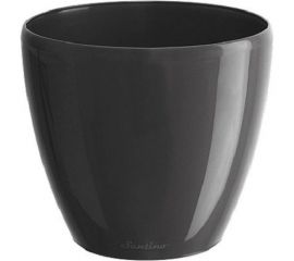Горшок SANTINO ДЕКО ТВИН 2.5 л, 17х15 см, антрацит 054134 