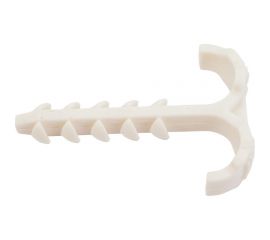 Дюбель-хомут IEK т-образный, 4-12 мм, нейлон, белый, 100 шт. UDH11-04-12-100-K01 