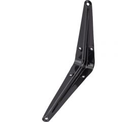 Кронштейн ТУНДРА 150x125x0.8 мм, черный, 24 шт. 3763171 