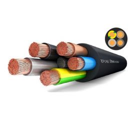Силовой гибкий кабель Top cable XTREM H07RN-F 4Х2,5 0,6 1kV с изоляцией 10 м 3004002MR10RU 