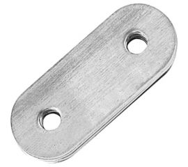 Пластина крепежная мебельная Tech-Krep 50x17x2 мм, цинк - накл. 141947 