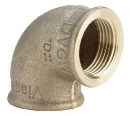 Угол Viega, 90, ВВ, 3/4"", 1/2"", бронза RX 320669 