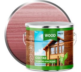 Защитно-красящий состав для древесины FARBITEX (быстросохнущий; махагон; 2.7 л) 4300010651 