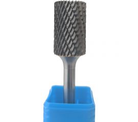 Борфреза цилиндрическая с зубчатым торцом (10х20х6х65 мм; ВК8; В10; 20Х06) ИНСТУЛС 00001337642 