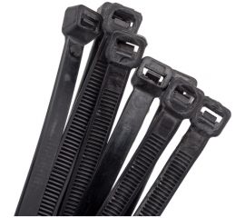 Хомут IEK 7.6x500, черный, нейлон, упаковка 100шт, ИЭК UHH32-D076-500-100 