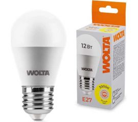 Светодиодная лампа Wolta "Шар" G45 12Вт 1050лм 3000К Е27 1/50 25Y45GL12E27 