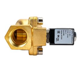 Электромагнитный клапан DN.ru VS2W-400N-PU-NC Ду25 Ру12 латунь пилотный G 1 НЗ NBR 220В D130-01272 
