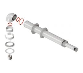 Комплект дымохода ROMMER антилед универсальный 60/100 - 1000 мм RCA-6010-251000 RG0091CSP6DRQ0 