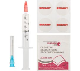 Смазка для кулеров и вентиляторов REXANT SX-1 шприц 2 мл 09-3981 