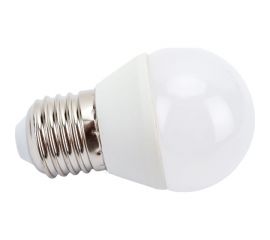 Светодиодная лампа Ecola globe LED 8,0W G45 220V E27 2700K шар композит 78x45 K7GW80ELC 
