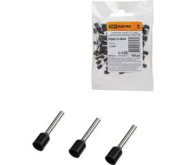 Наконечник-гильза TDM е1512 1,5мм2 с изолированным фланцем (100шт) SQ0512-0020 