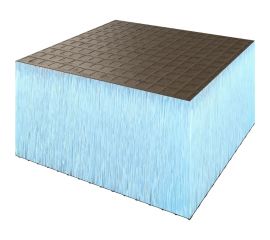 Теплоизоляционная панель Ruspanel XPS RPG Basic 1250x600x50 мм, двухстороннее армирование RPG1B50#2/1250 